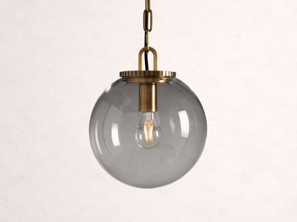 Wescott Globe Pendant with Chain