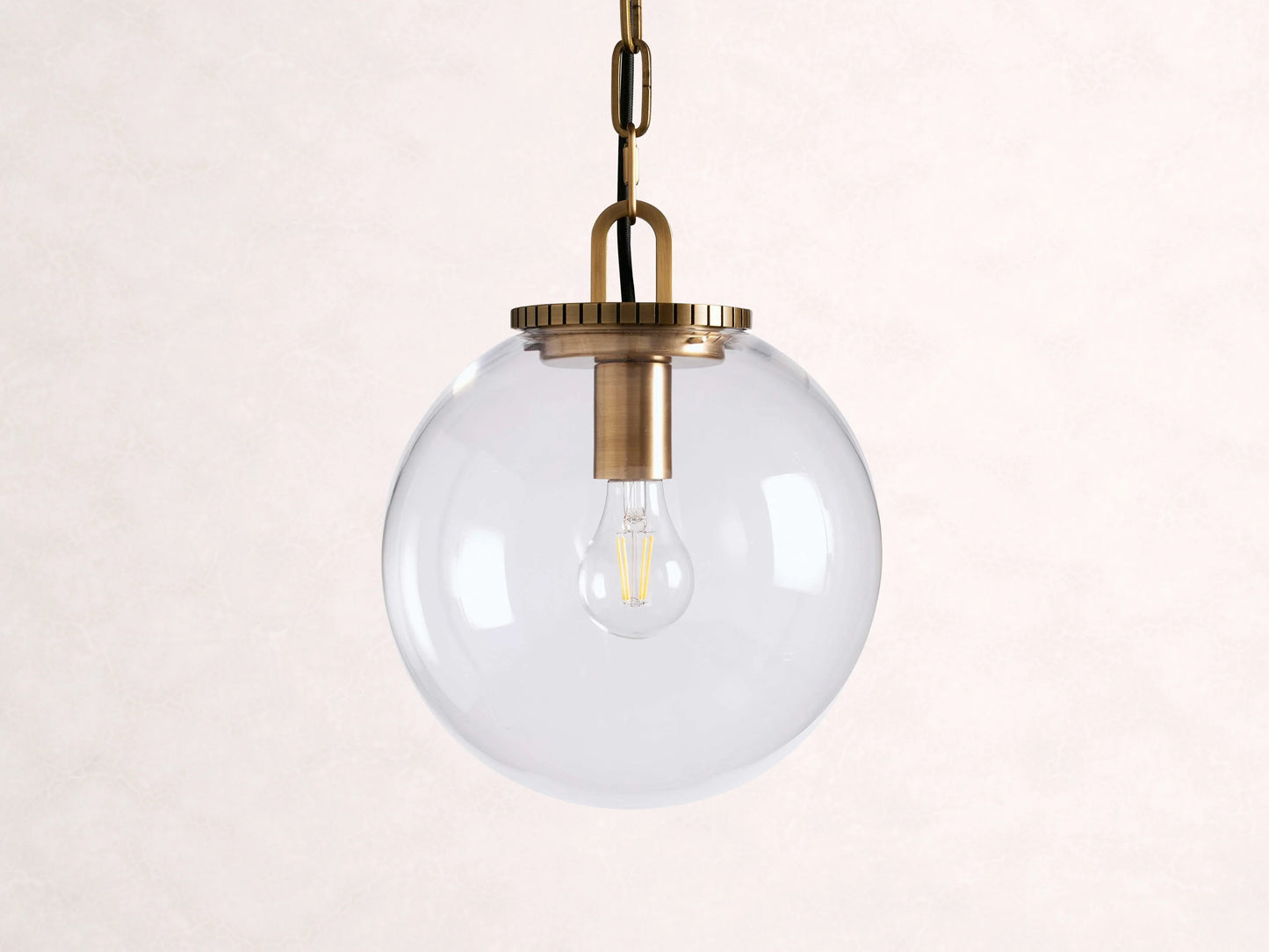 Wescott Globe Pendant with Chain