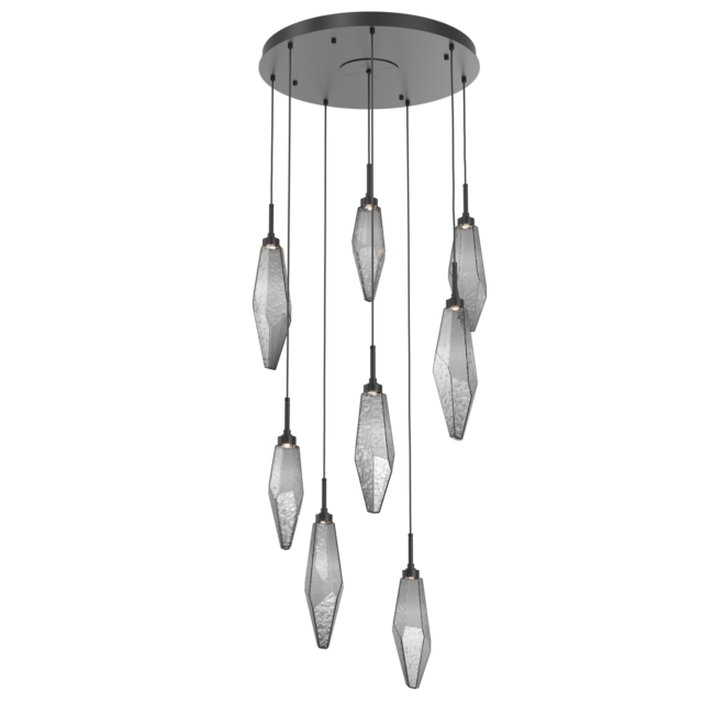 Rock Crystal Cluster Round Chandelier - Richardrider