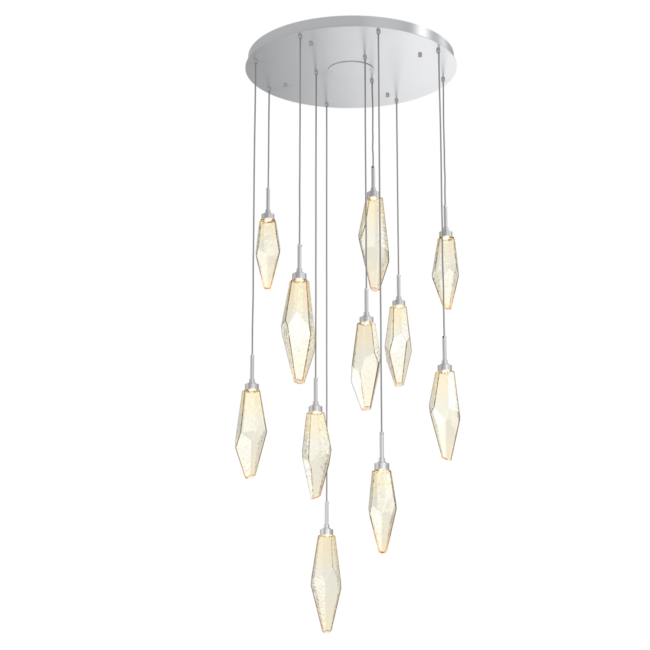 Rock Crystal Cluster Round Chandelier - Richardrider