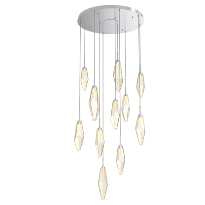 Rock Crystal Cluster Round Chandelier - Richardrider