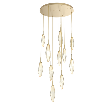 Rock Crystal Cluster Round Chandelier - Richardrider