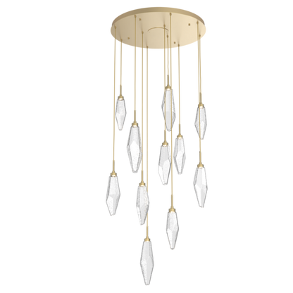 Rock Crystal Cluster Round Chandelier - Richardrider