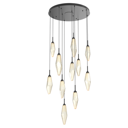 Rock Crystal Cluster Round Chandelier - Richardrider
