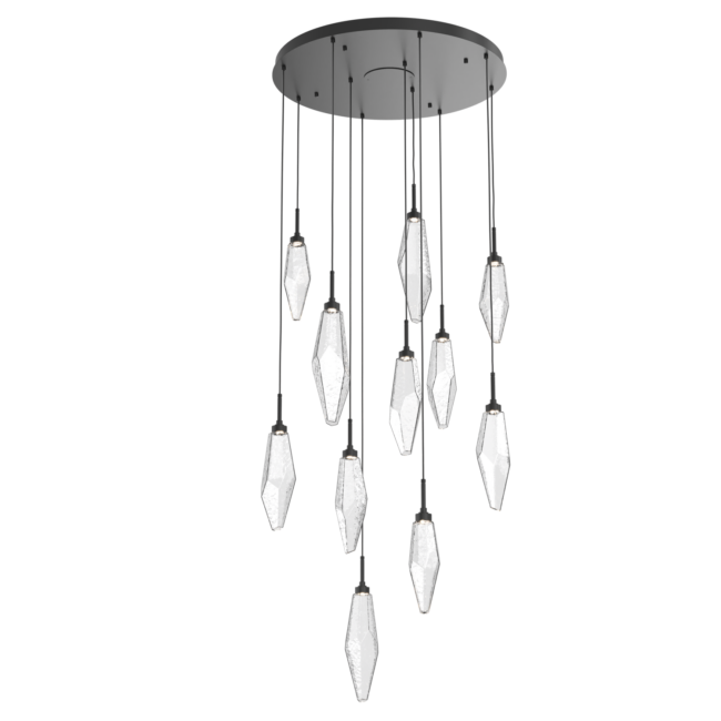 Rock Crystal Cluster Round Chandelier - Richardrider
