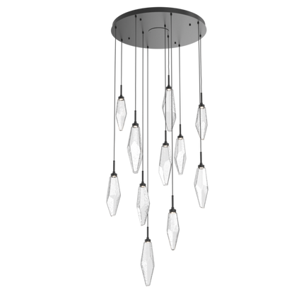 Rock Crystal Cluster Round Chandelier - Richardrider