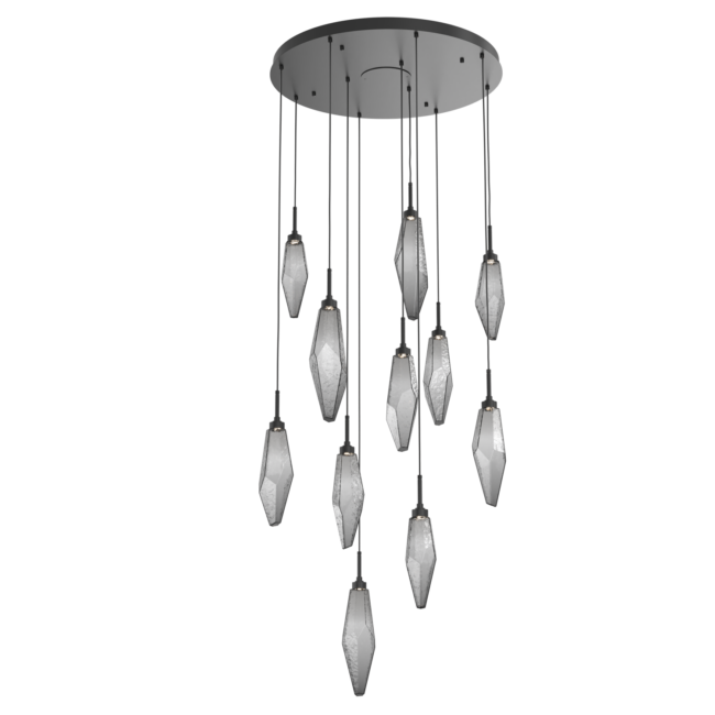 Rock Crystal Cluster Round Chandelier - Richardrider