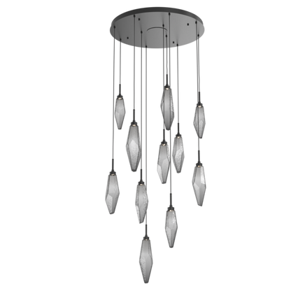 Rock Crystal Cluster Round Chandelier - Richardrider
