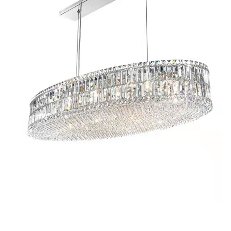 Modern Oval Crystal Chandelier - Richardrider