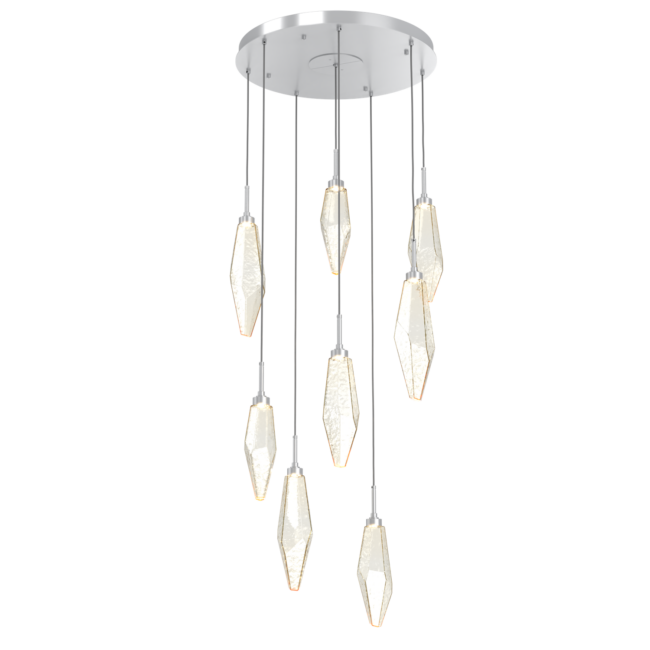 Rock Crystal Cluster Round Chandelier - Richardrider