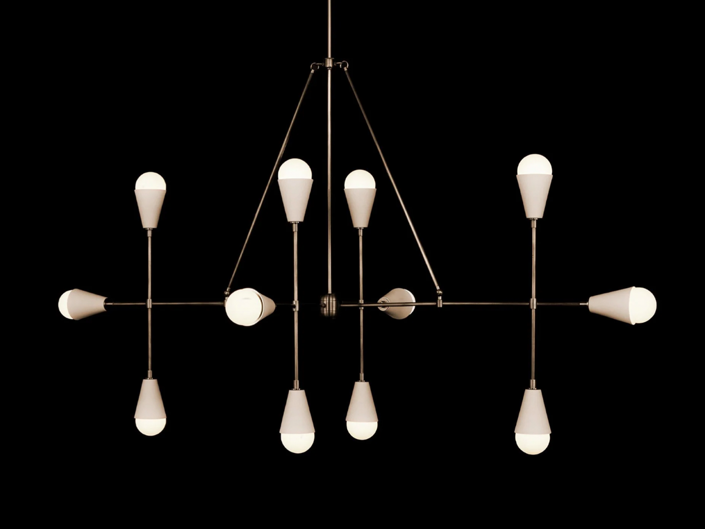 PATUS TRIAD 12 LINEAR PENDANT W65.75" x D36"