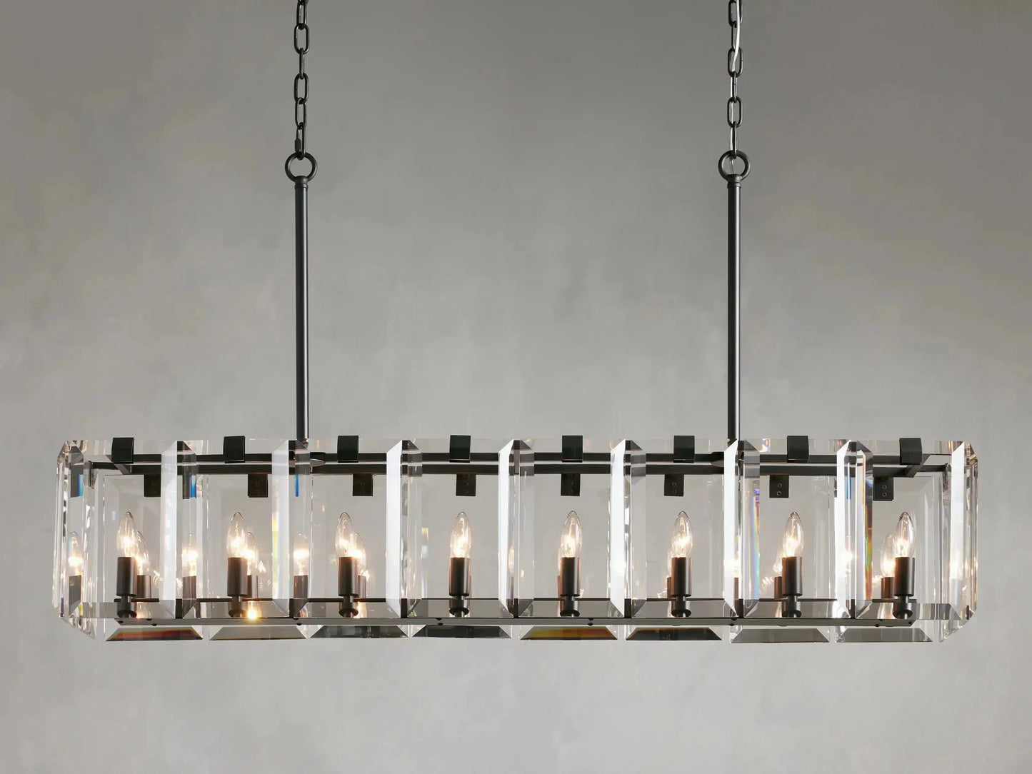 Amaya Rectangular Chandelier40''53''