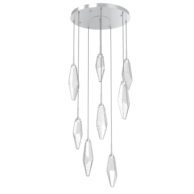 Rock Crystal Cluster Round Chandelier - Richardrider