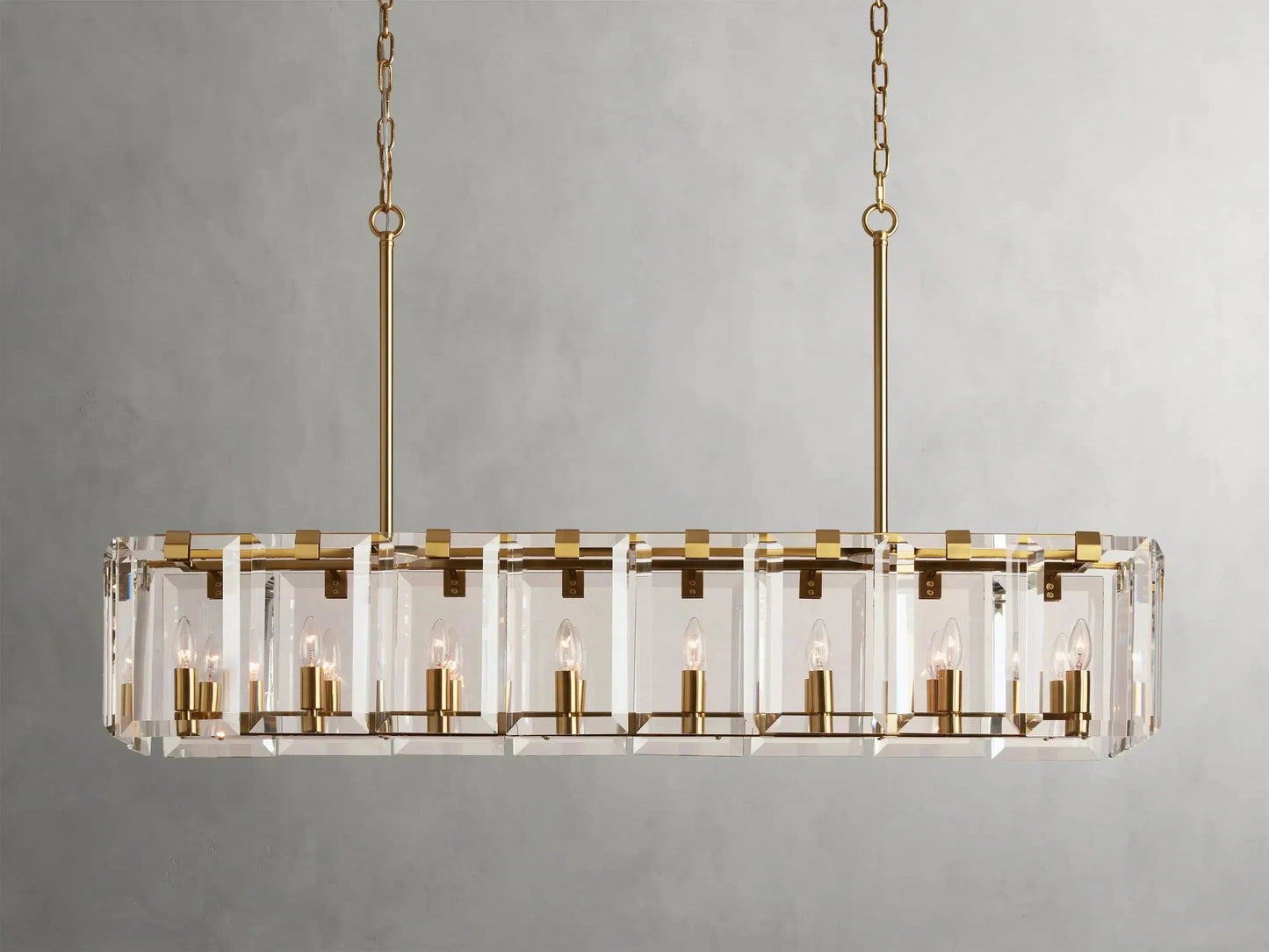 Amaya Rectangular Chandelier40''53''