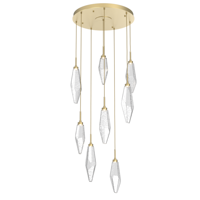 Rock Crystal Cluster Round Chandelier - Richardrider