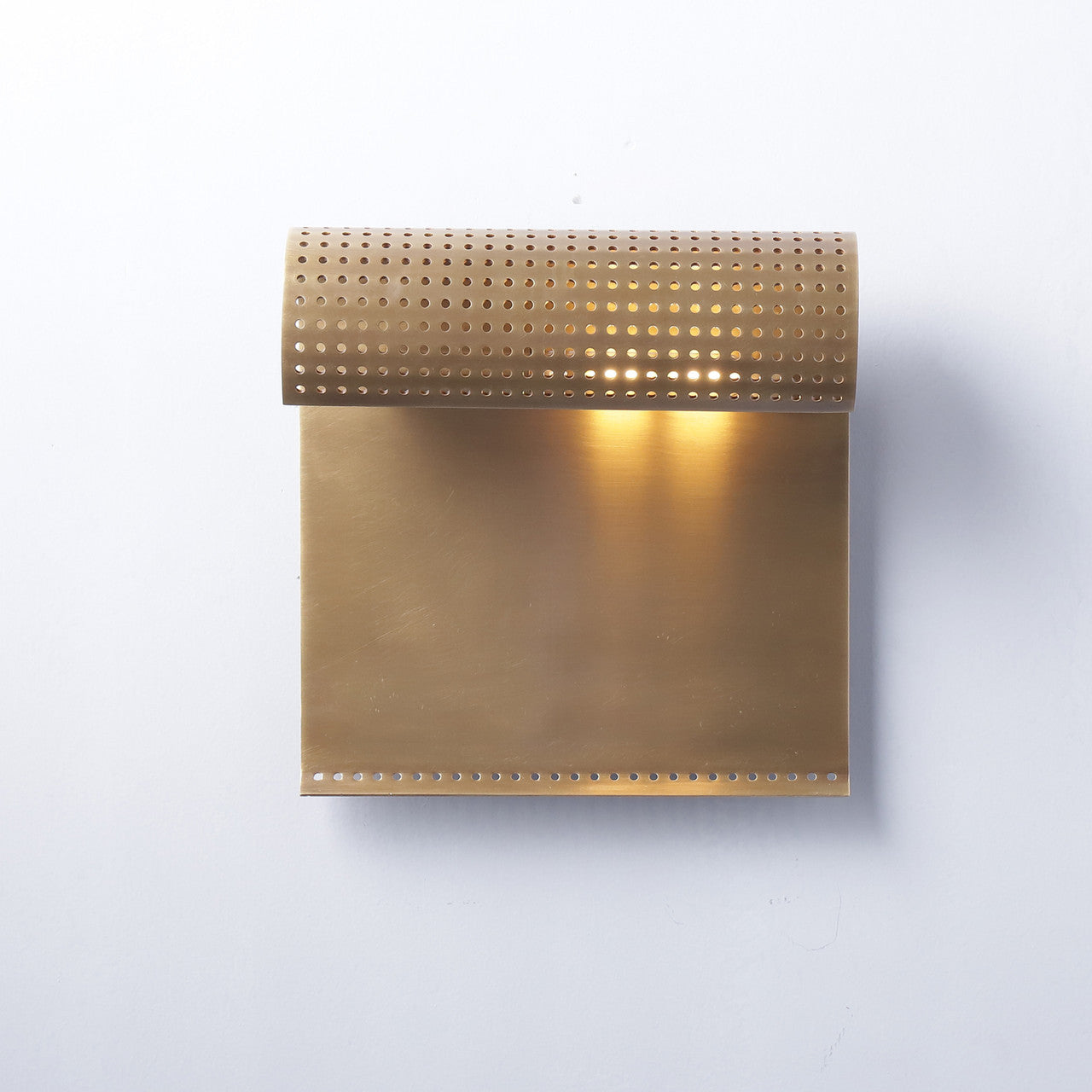 Scroll-I Wall Sconce Brass - Richardrider