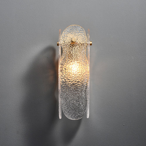 Ice Sculpture Glass Wall Sconce - Richardrider