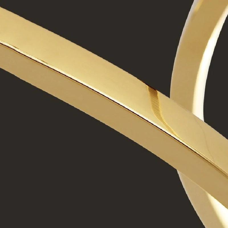 Multi Rings Modern Staircase Chandelier - Richardrider