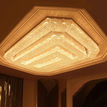 Large banquet hall chandelier