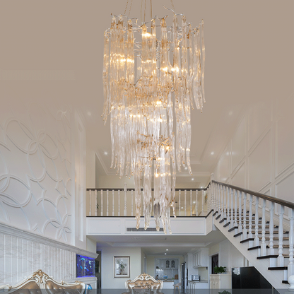 Luxury Crystal Branch Chandelier For Staircase - Richardrider