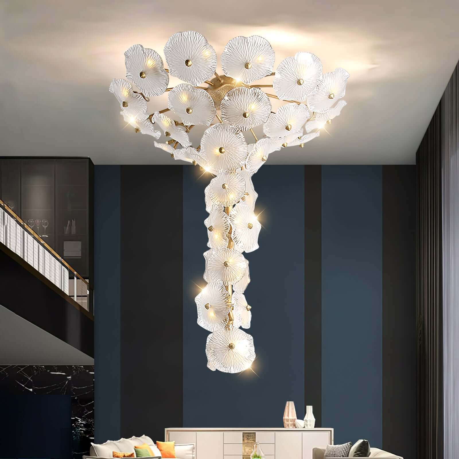Nenufar Water Lily Chandelier 23.6" 31.5" - Richardrider