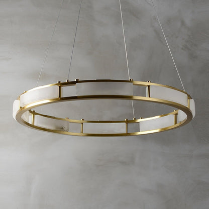 Qatar Alabaster Round Chandelier - Richardrider