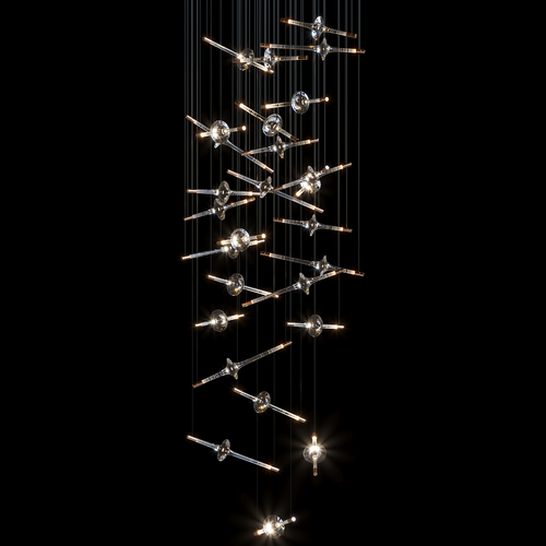 Crystal Orbit Scatter Pendant