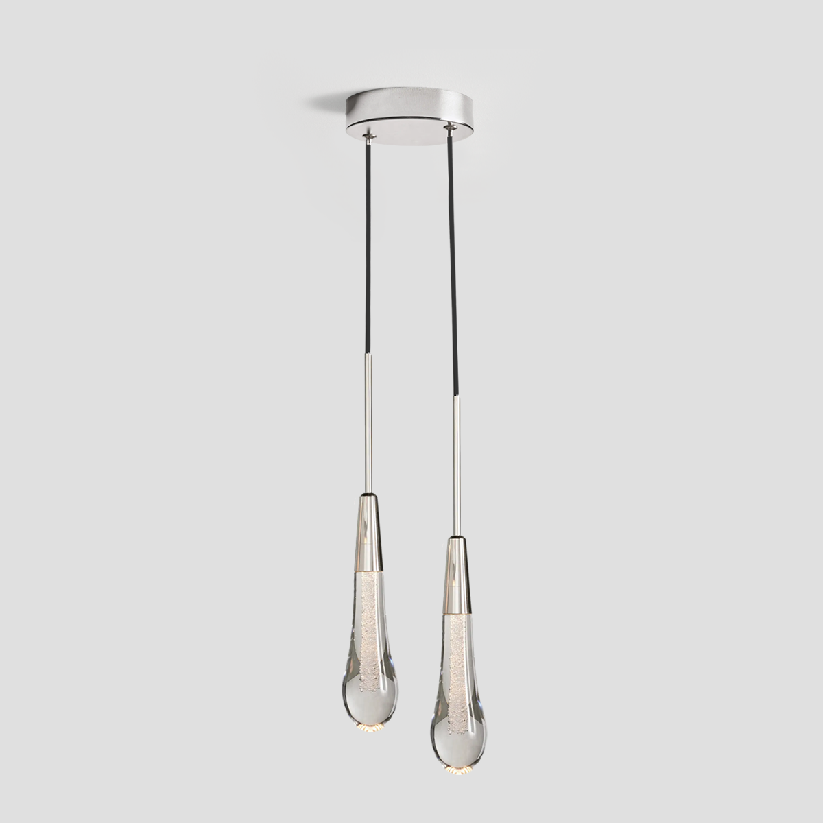 Soltaire Crystal Pendant 1 light 2 lights - Richardrider