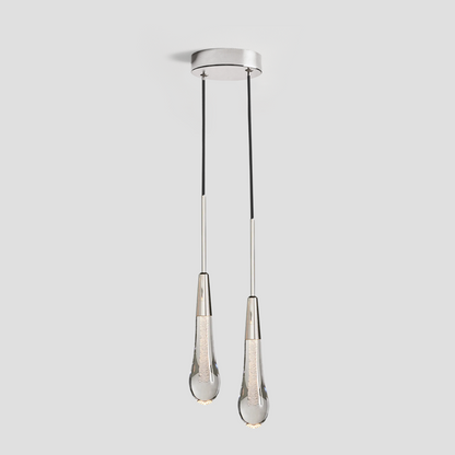 Soltaire Crystal Pendant 1 light 2 lights - Richardrider