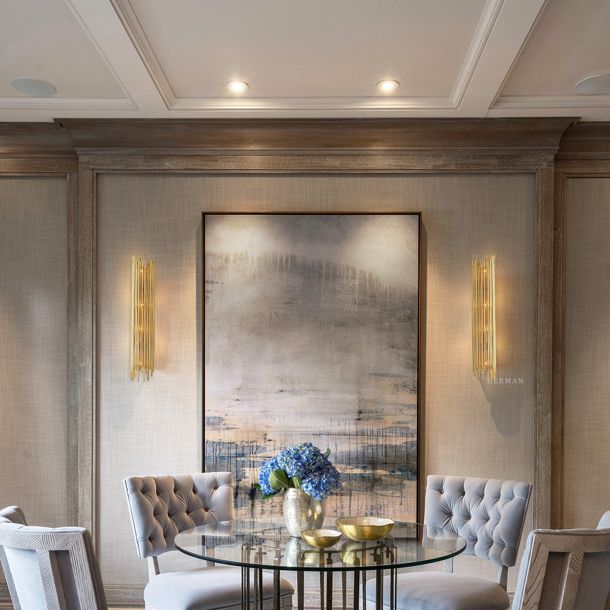 Althely 4 Lights Long Wall Sconce - Richardrider