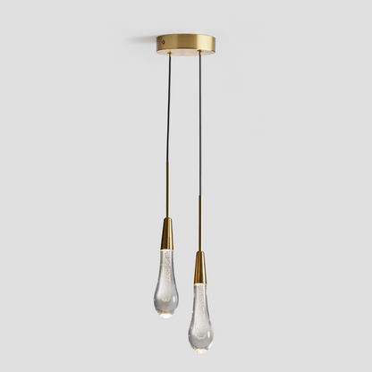 Soltaire Crystal Pendant 1 light 2 lights - Richardrider