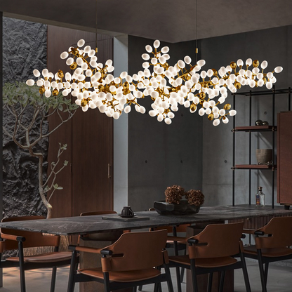 Modern Artistic Linear Elegant Grape Extra Large Chandelier - Richardrider
