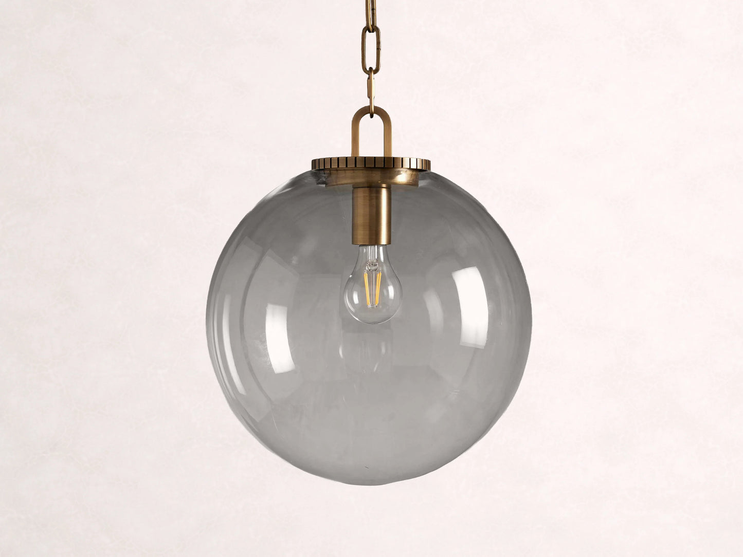 Wescott Globe Pendant with Chain