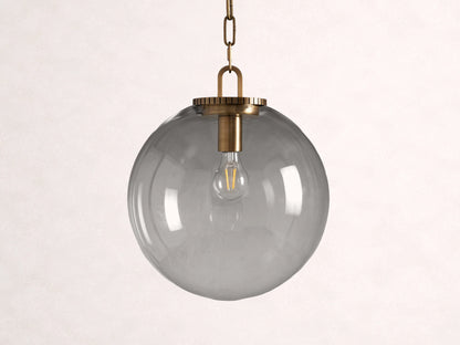 Wescott Globe Pendant with Chain