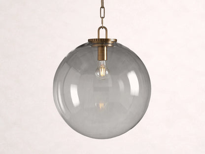 Wescott Globe Pendant with Chain