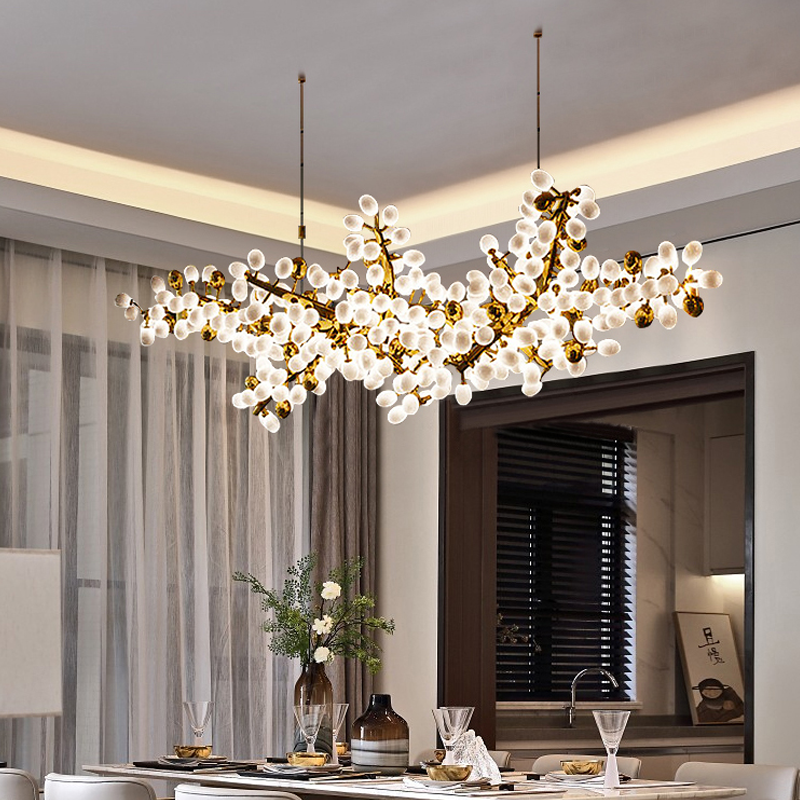 Modern Artistic Linear Elegant Grape Extra Large Chandelier - Richardrider