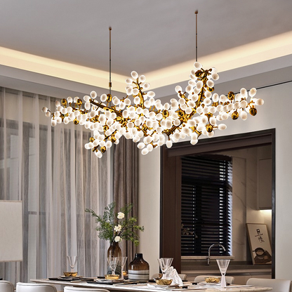 Modern Artistic Linear Elegant Grape Extra Large Chandelier - Richardrider