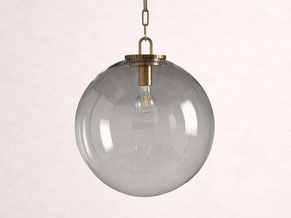 Wescott Globe Pendant with Chain