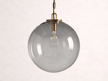 Wescott Globe Pendant with Chain