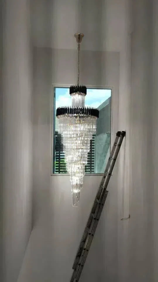 Cyrus Multiple Tier Crystal Chandelier - Richardrider
