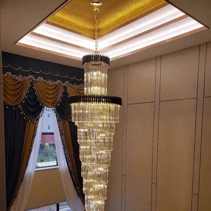 Cyrus Multiple Tier Crystal Chandelier - Richardrider