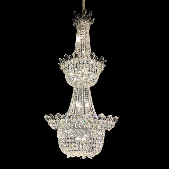 Luxury Empire Branch Crystal Chandelier Pendant Light for Entryway and Foyer - Richardrider
