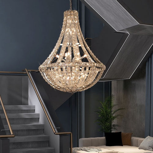 Extra Large Luxury and Elegant Crystal Chandelier for Living Room/Staircase/Foyer/Villa/Duplex Hall - Richardrider