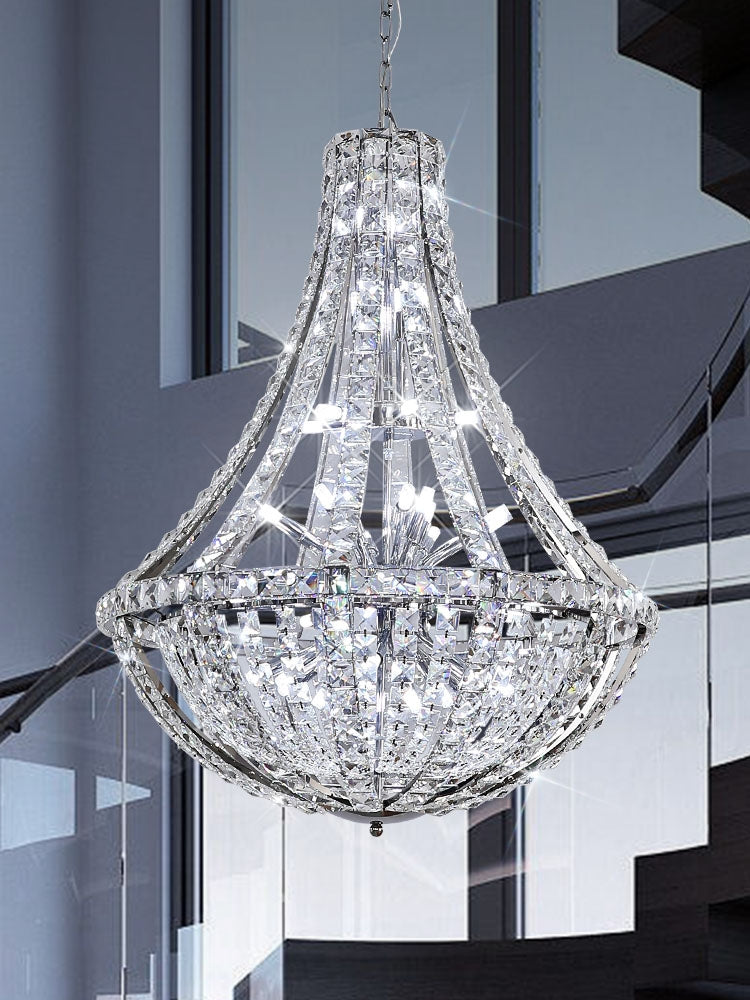 Extra Large Luxury and Elegant Crystal Chandelier for Living Room/Staircase/Foyer/Villa/Duplex Hall - Richardrider