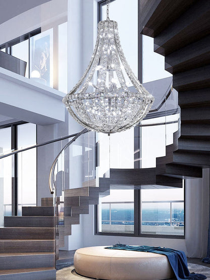 Extra Large Luxury and Elegant Crystal Chandelier for Living Room/Staircase/Foyer/Villa/Duplex Hall - Richardrider