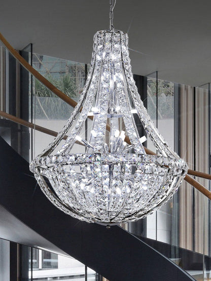 Extra Large Luxury and Elegant Crystal Chandelier for Living Room/Staircase/Foyer/Villa/Duplex Hall - Richardrider