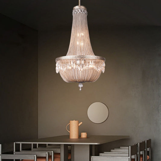 Oversize Modern Metal Art Luxury Crystal Chandelier for Duplex Hall/Staircase/Villa/Foyer - Richardrider