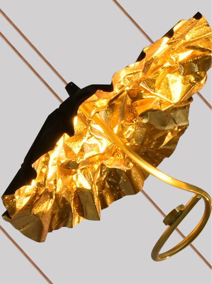 Nordic Art Lotus Leaves Shape Pendant Chandelier for Dining Room/Stairs/Foyer