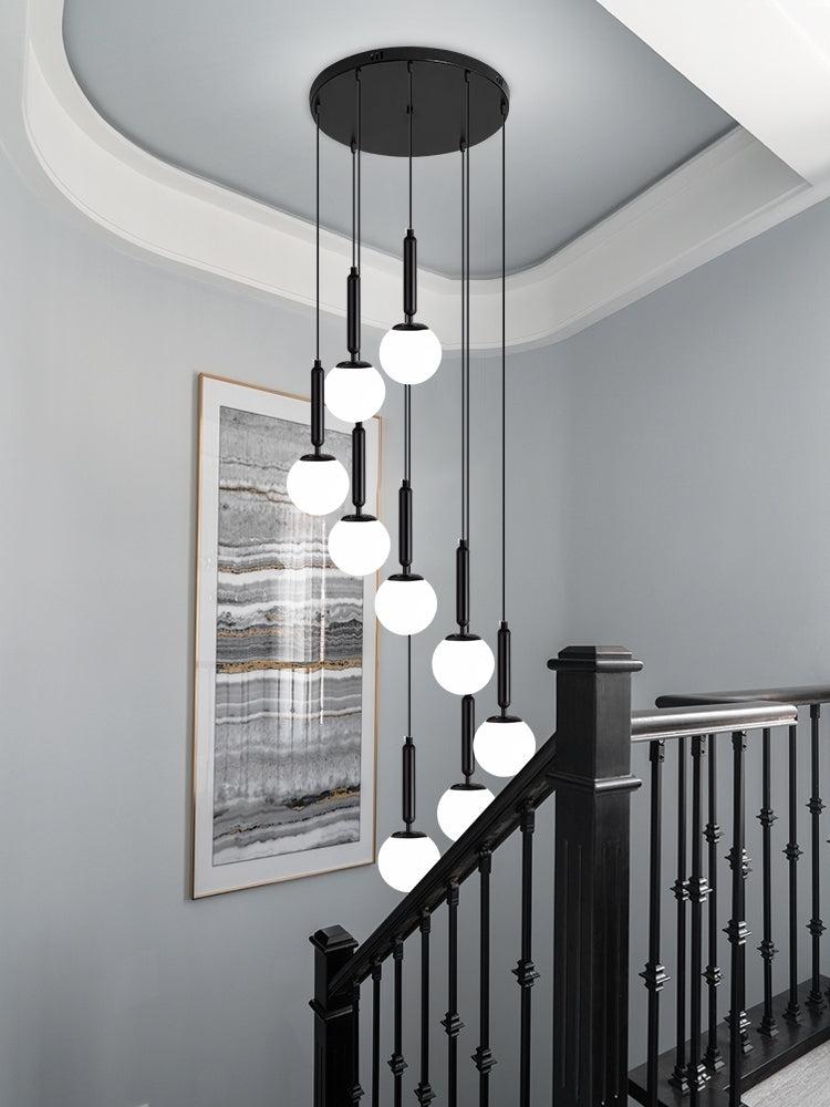 Extra Large Nordic Minimalist Long Pendant Light for Spiral Staircase/High-ceiling Room - Richardrider