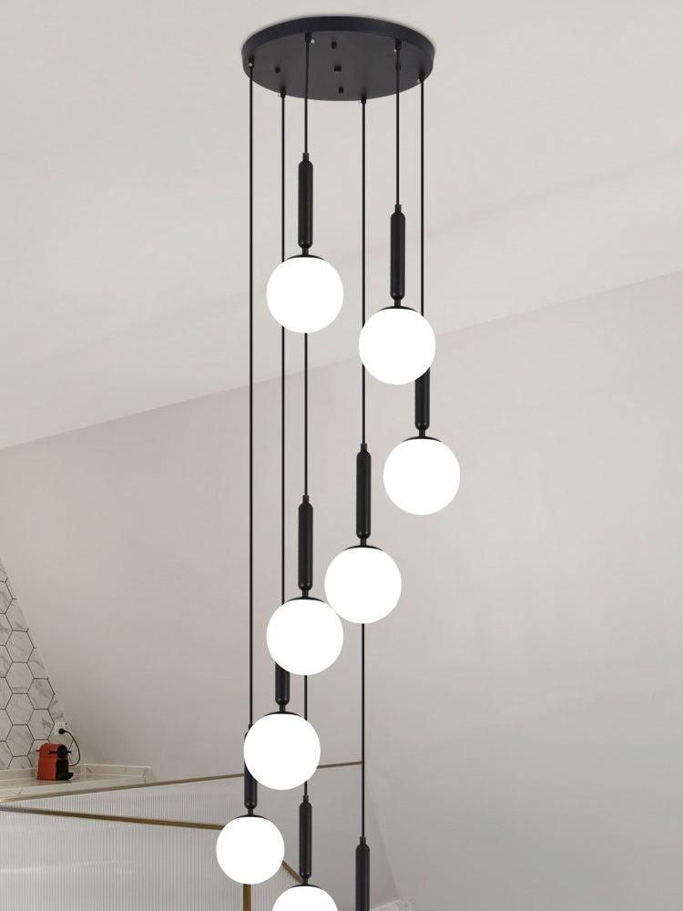 Extra Large Nordic Minimalist Long Pendant Light for Spiral Staircase/High-ceiling Room - Richardrider